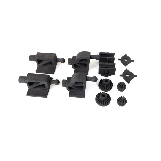 Replacement headlight adjuster gear kit – Jaguar X-Type – 2x cogs and pivots