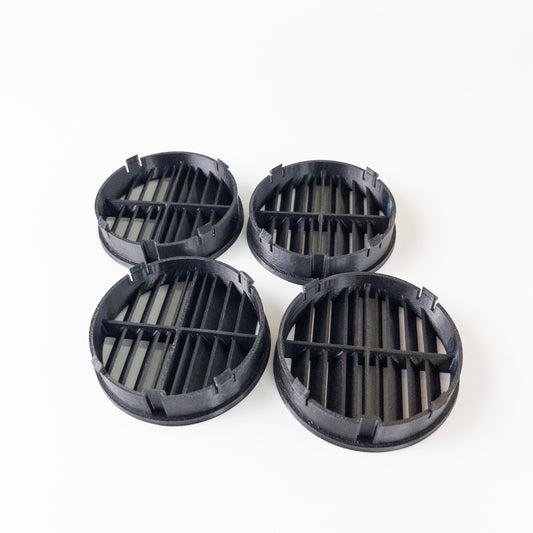 Replacement dashboard demister vents – Range Rover Classic 70–94 – black pair