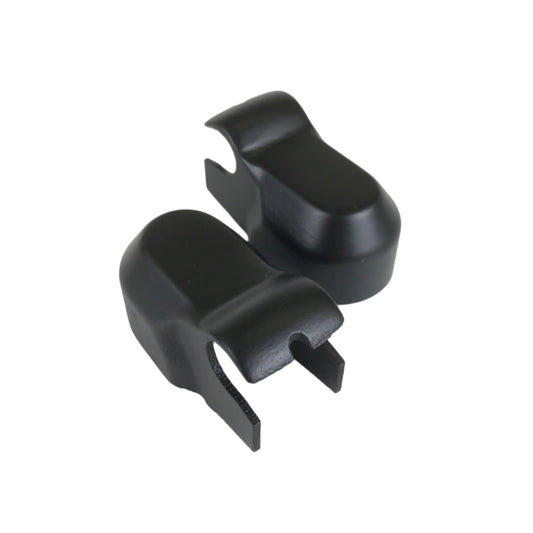 Aftermarket black wiper arm cover caps – fits BMW E30, E28, Z1 – set of 2