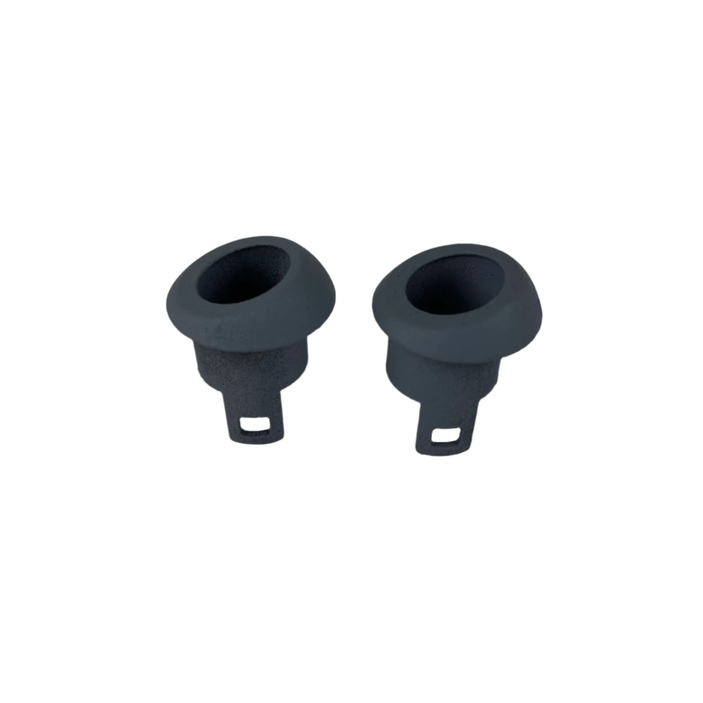 Jaguar XJ X350 Front Headlight Washer Nozzle Jet Cover Housing Primed 2x New