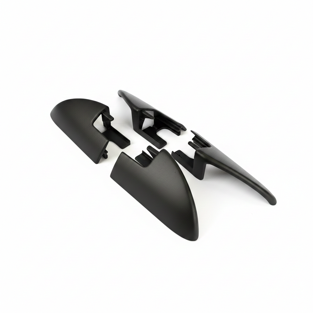 Jeep Cherokee XJ 1984-2001 Roof Rack End Cover Cap Black 4X (Left and Right) NEW