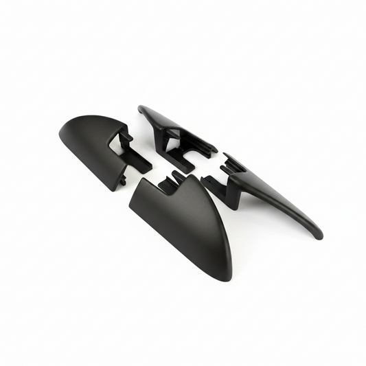 Jeep Cherokee XJ 1984-2001 Roof Rack End Cover Cap Black 4X (Left and Right) NEW