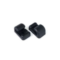 Jeep Cherokee XJ MJ Comanche 1984–1996 sun visor clip set – 2x black – new