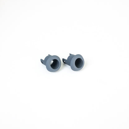 Jaguar XJ X350 Front Headlight Washer Nozzle Jet Cover Housing Primed 2x New  C2C3375XXX