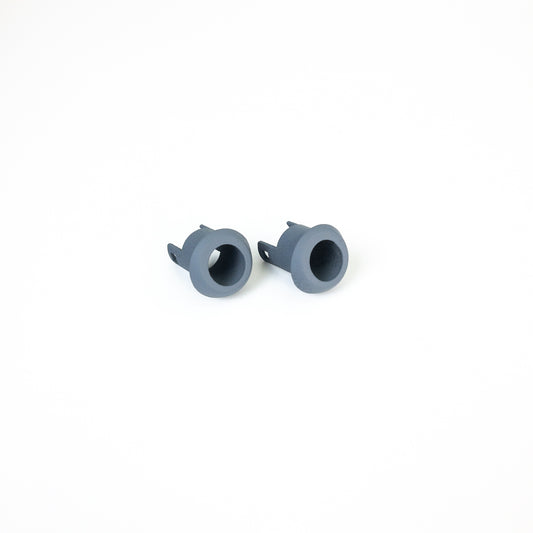 Jaguar XJ X350 Front Headlight Washer Nozzle Jet Cover Housing Primed 2x New  C2C3375XXX
