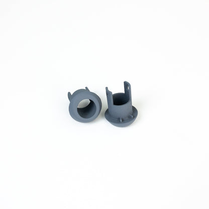 Jaguar XJ X350 front headlight washer nozzle jet cover housing – primed – 2 pcs new