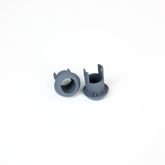 Jaguar XJ X350 front headlight washer nozzle jet cover housing – primed – 2 pcs new