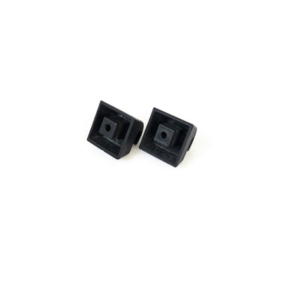 Aftermarket black sun visor clips – fits Jaguar XJ6 XJS XJ12 – 2 pieces