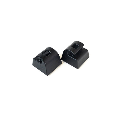 Jaguar XJ6 XJS XJ12 sun visor clips – set of 2 – black – OEM HMD1084AAAEE new