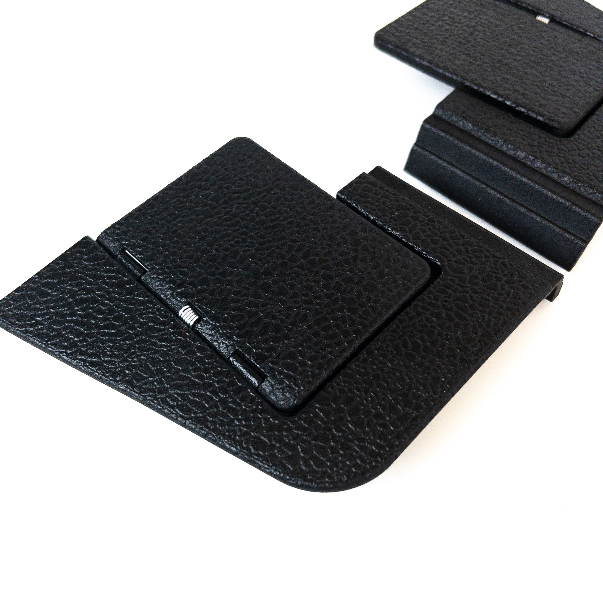 Aftermarket BMW E30 convertible folding top trim coverings – left/right set