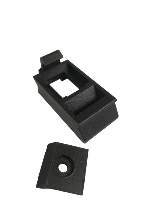 Jeep Cherokee Xj MJ Comanche 1984-1996 Center Console Latch With Retainer Black