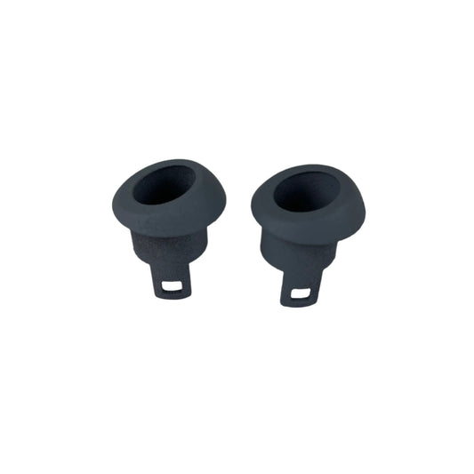Jaguar XJ X350 Front Headlight Washer Nozzle Jet Cover Housing Primed 2x New