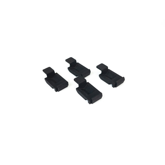 Mercedes-Benz W123 W126 Türschloss-Gummipuffer-Reparaturteile – 4-teiliges Set – 240D 280E 300D