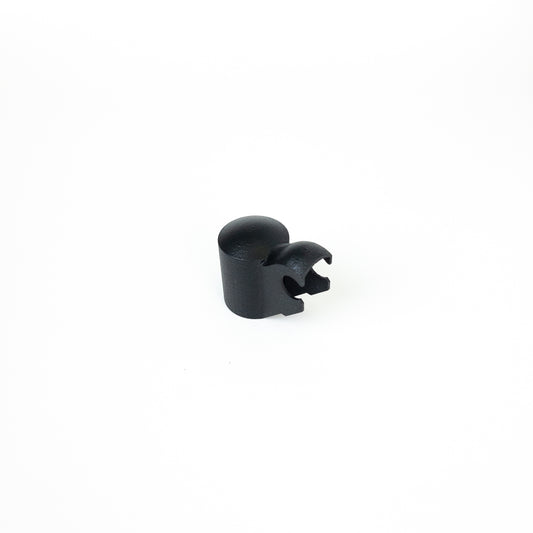Porsche 924 924S 944 Turbo Rear Wiper Arm Cover Cap Black Front