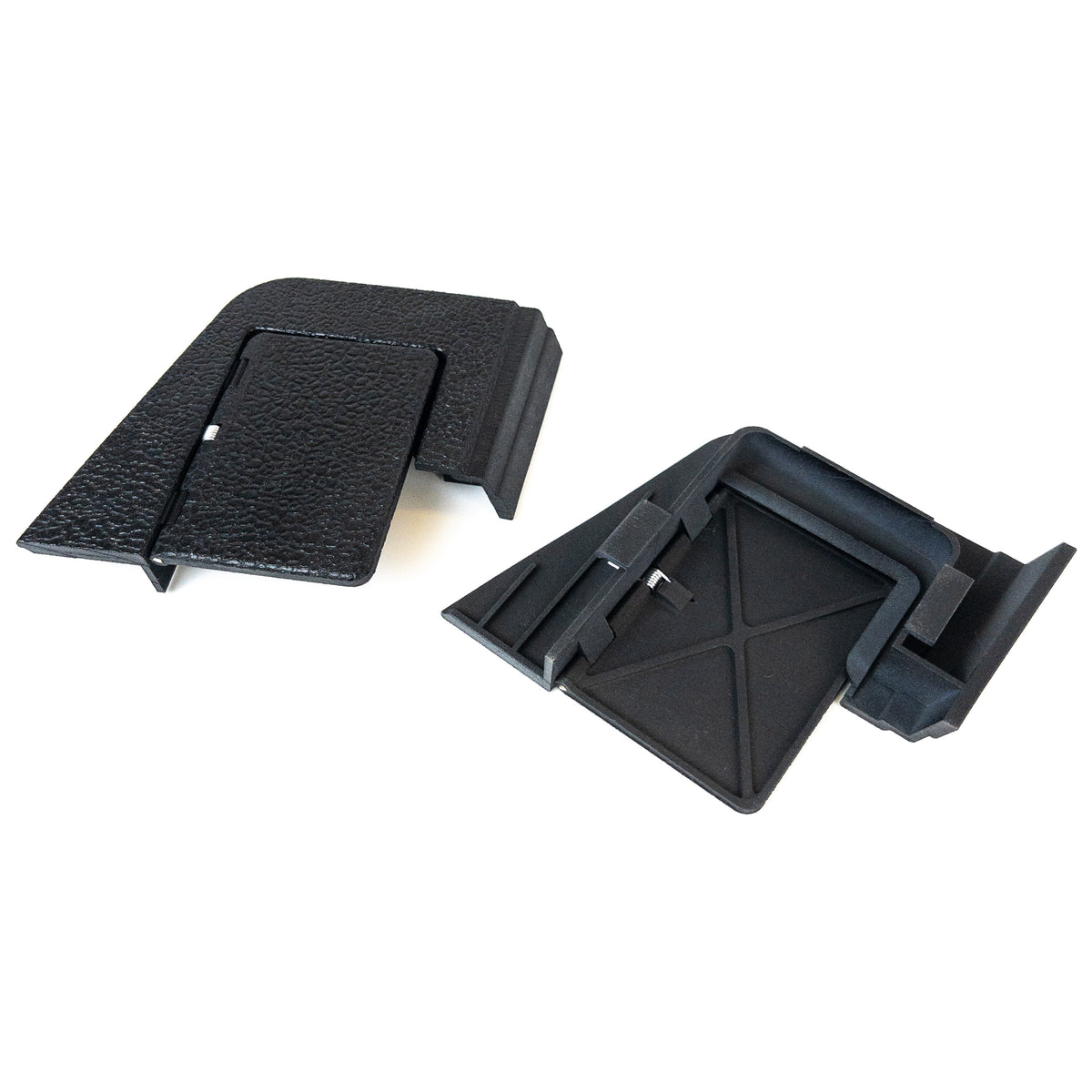 Ersatz-Abdeckungen für die Faltverdeck-Zierleisten – BMW E30 Cabriolet – OEM 51431945355 / 51431945356