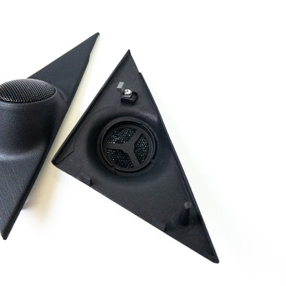 BMW E30 tweeter housing front view with 42 mm speaker opening, replacement for 65131377687