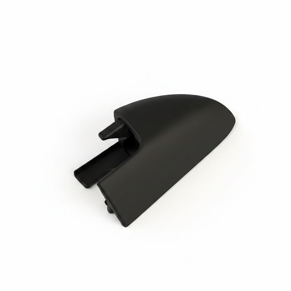 Jeep XJ 84-01 roof rack end cover cap side profile, UV resistant black polyamide replacement